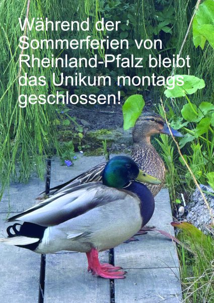 Sommerferien zu